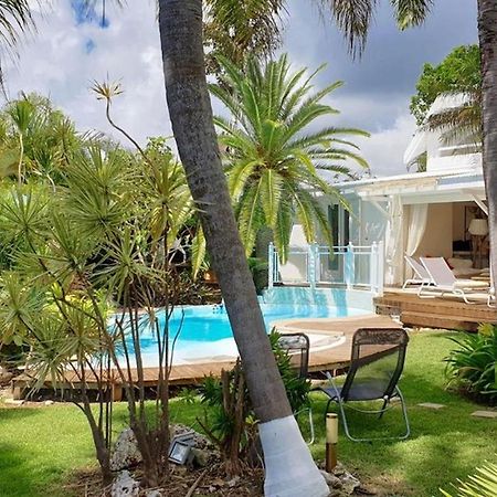 Villa Iguanou Et Piscine En Bord De Mer Proche Plages Marina Et Golf 생프랑수아 외부 사진