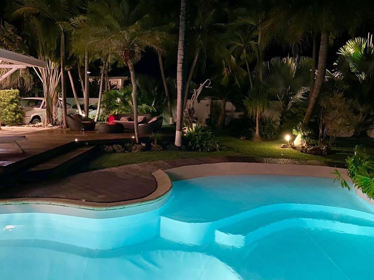 Villa Iguanou Et Piscine En Bord De Mer Proche Plages Marina Et Golf 생프랑수아 외부 사진