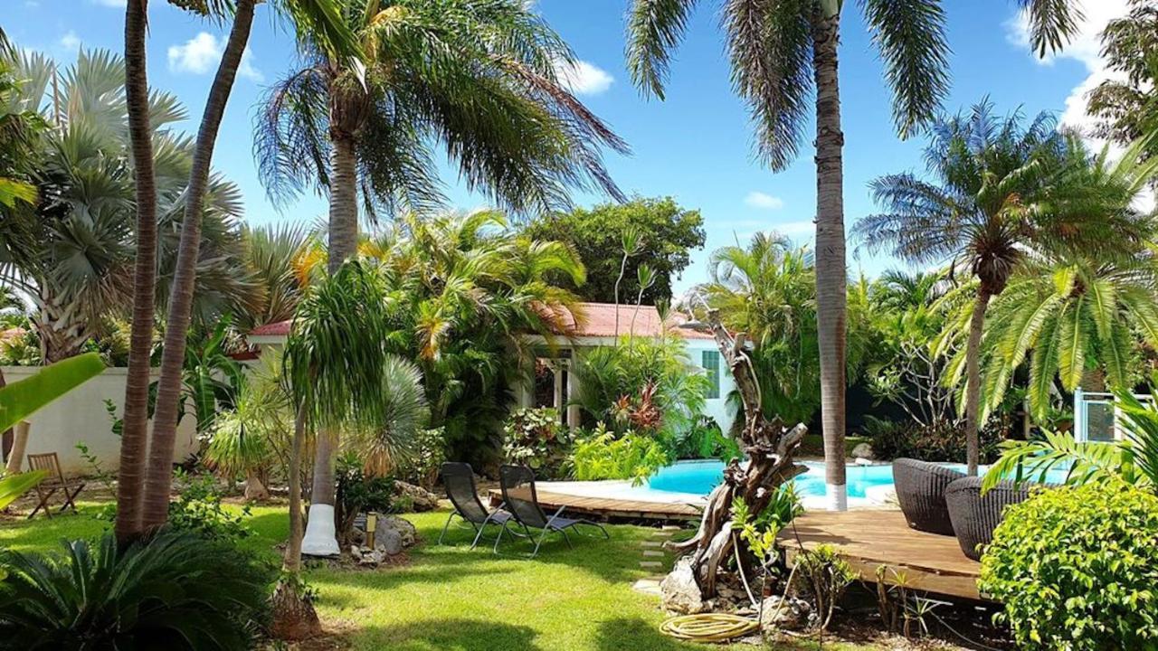 Villa Iguanou Et Piscine En Bord De Mer Proche Plages Marina Et Golf 생프랑수아 외부 사진