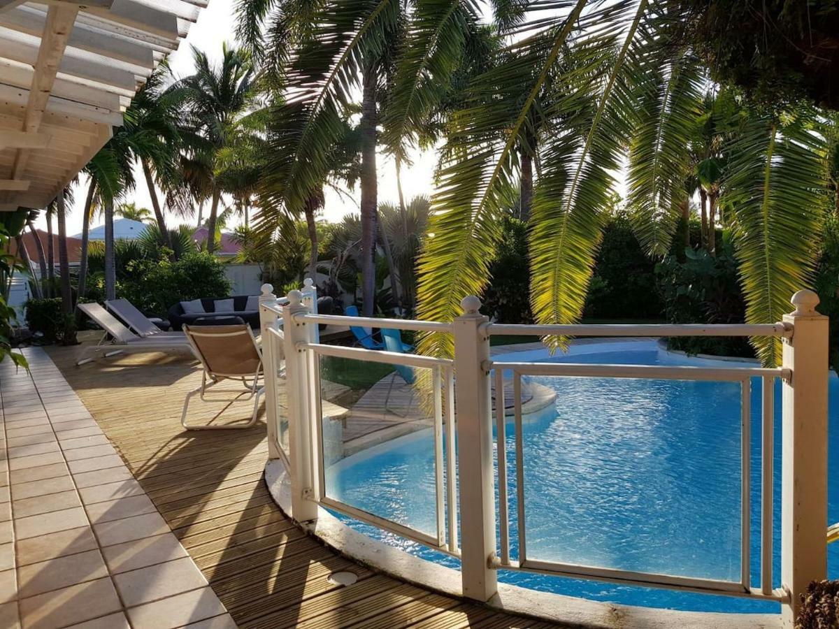 Villa Iguanou Et Piscine En Bord De Mer Proche Plages Marina Et Golf 생프랑수아 외부 사진