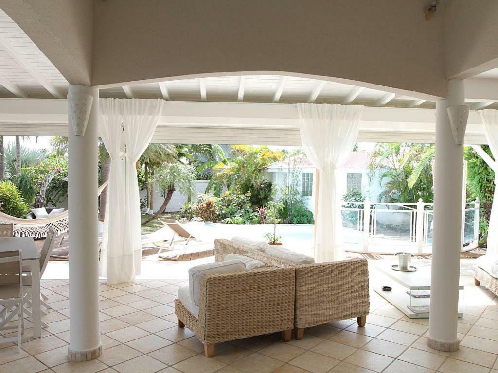 Villa Iguanou Et Piscine En Bord De Mer Proche Plages Marina Et Golf 생프랑수아 외부 사진